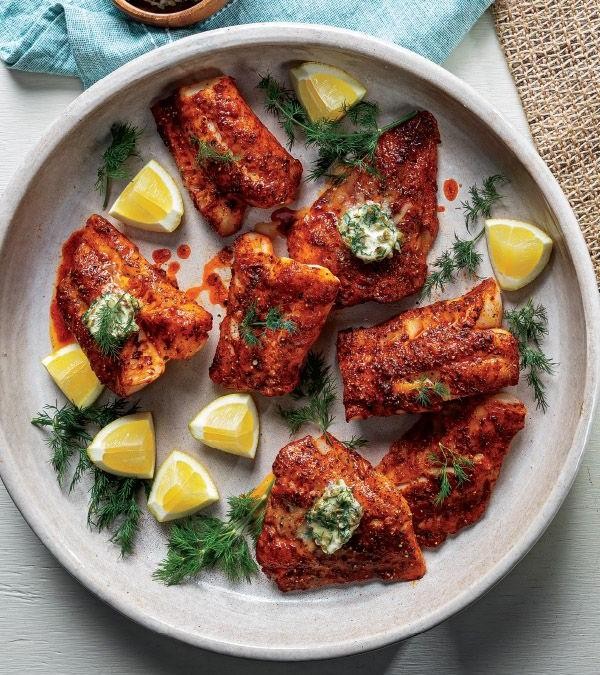 Smoky Paprika Grilled Cod