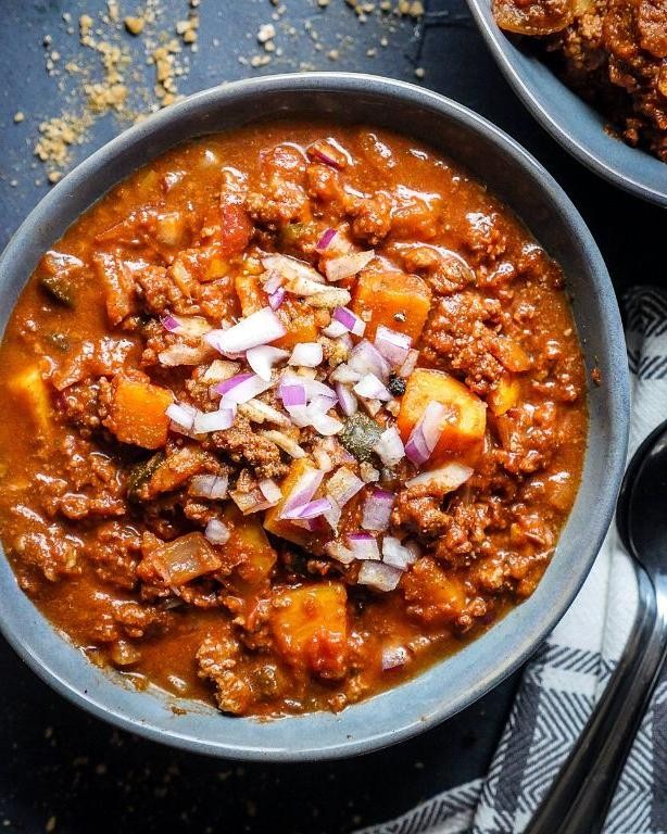 Smoky Sweet Potato Chili