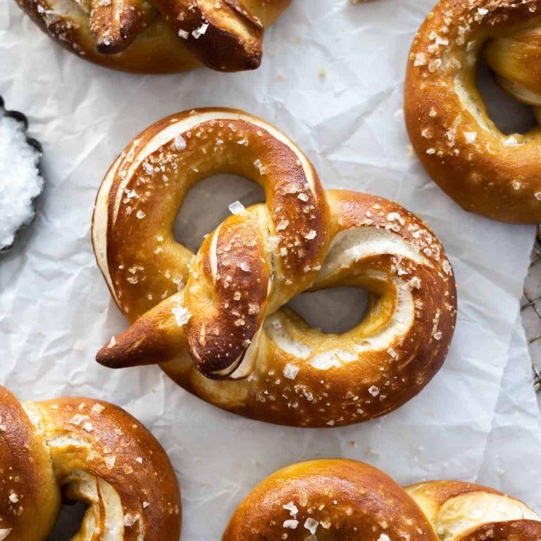 Soft Sourdough Discard Pretzels