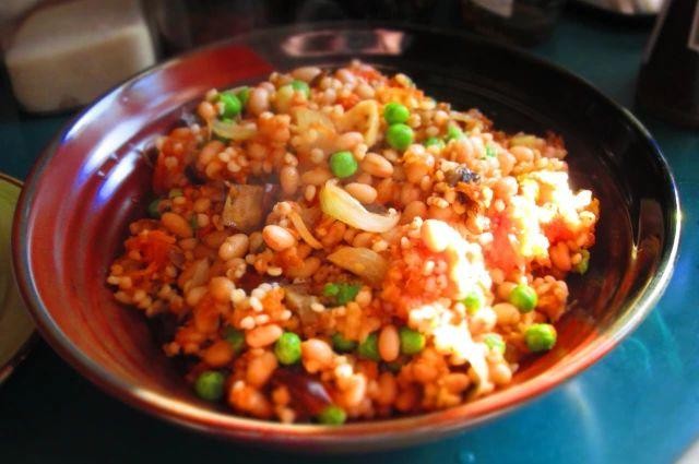 Sorghum and Vegetable Stir-Fry