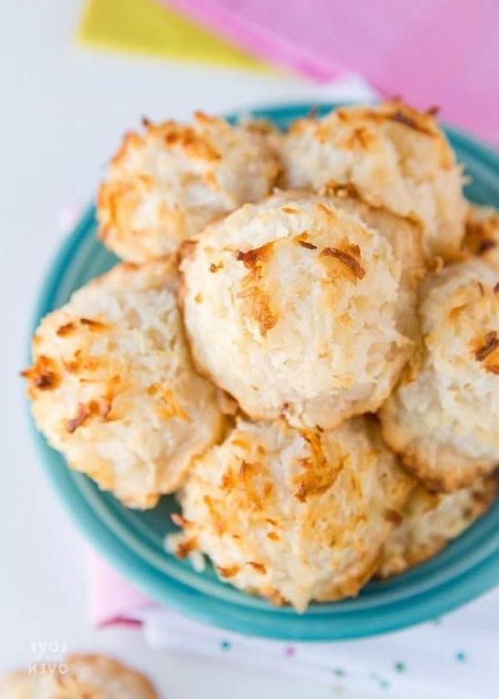 Sour Cream Coconut Macaroons
