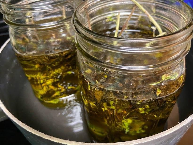 Spearmint Infused Olive Oil