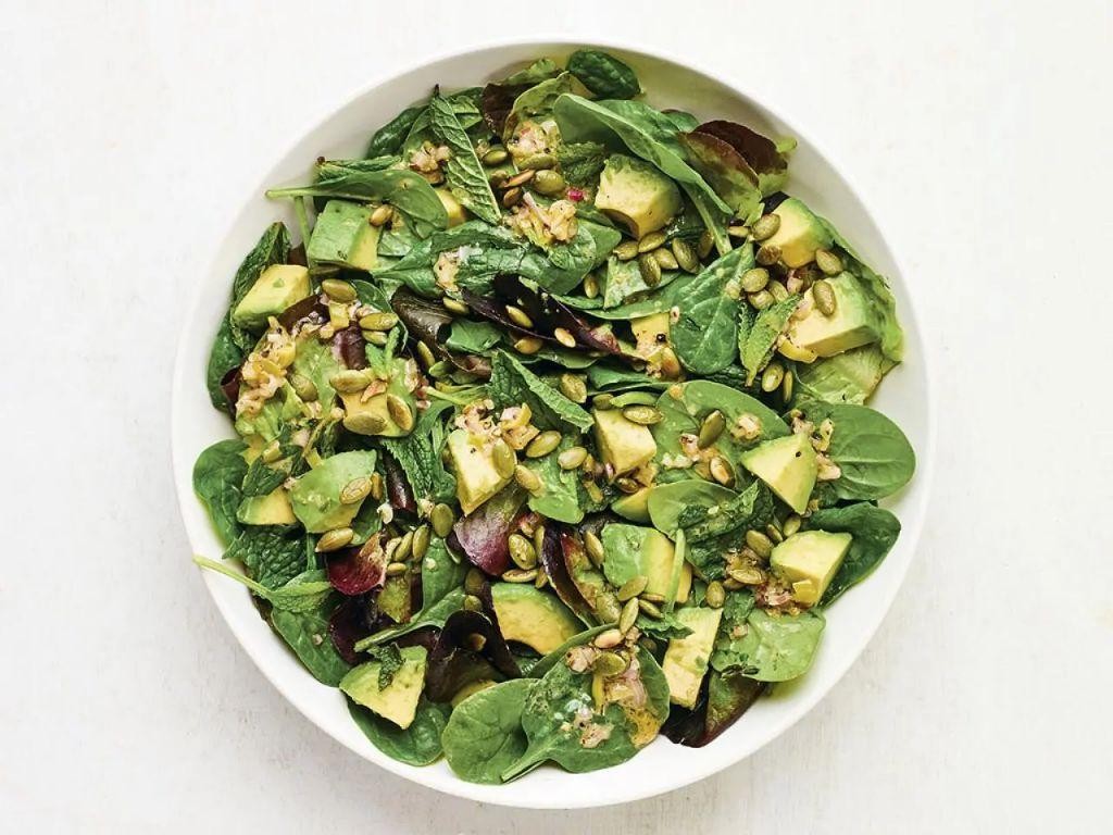 Spearmint and Avocado Salad