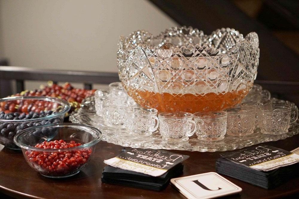 Spiced Champagne Punch