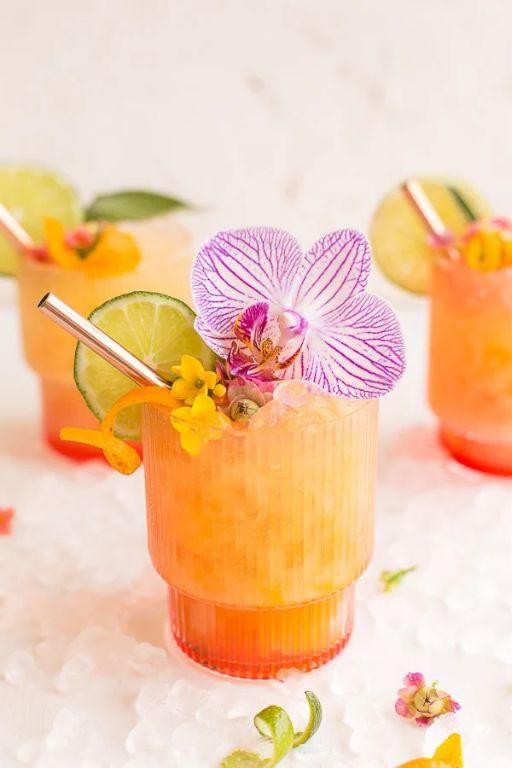 Spiced Mango Rum Punch Bucket
