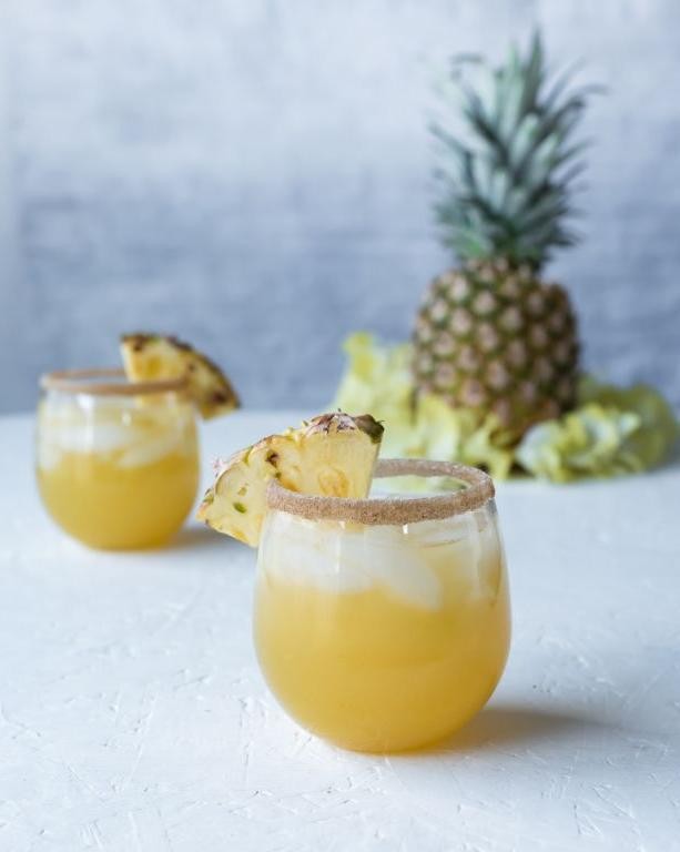 Spiced Pineapple Coconut Punch