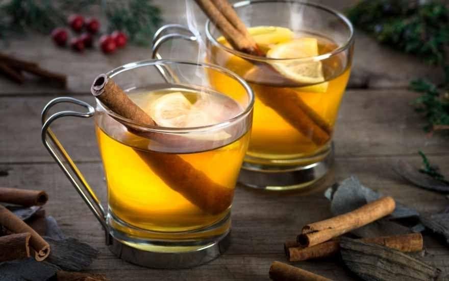 Spiced Rum Hot Toddy