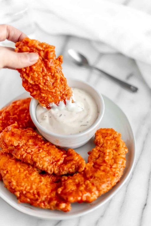 Spicy Buffalo Chicken Fingers