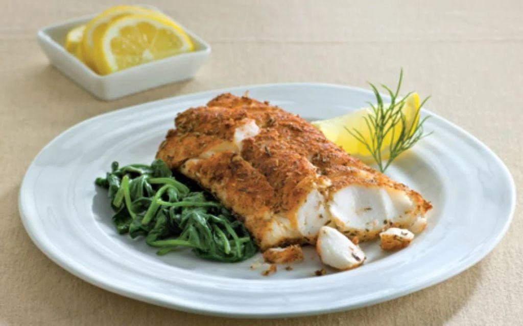 Spicy Cajun Pan Fried Haddock