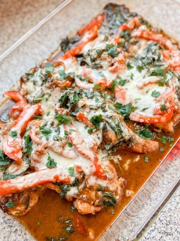 Spicy Chicken Marsala with Red Pepper Flakes