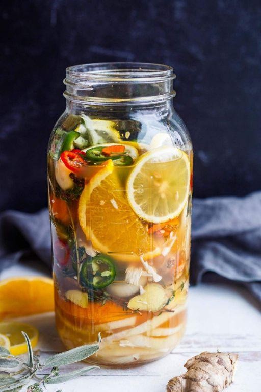 Spicy Citrus Fire Cider