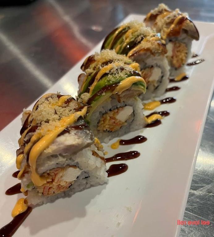 Spicy Eel Sushi Rolls