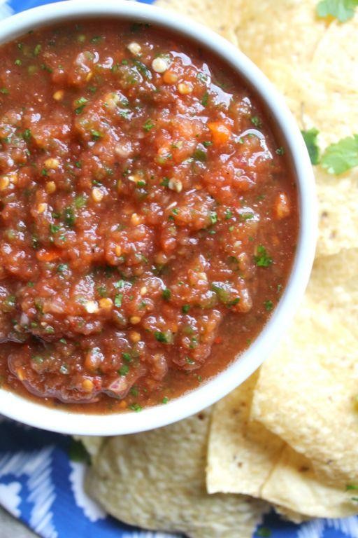 Spicy Habanero Canned Tomato Salsa