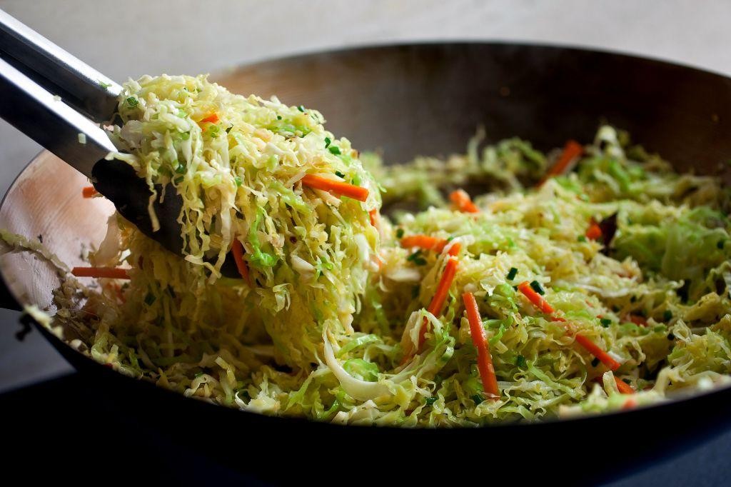 Spicy Irish Cabbage Stir-Fry