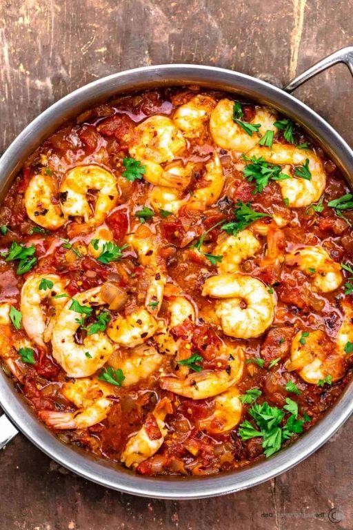 Spicy Italian Shrimp Fra Diavolo