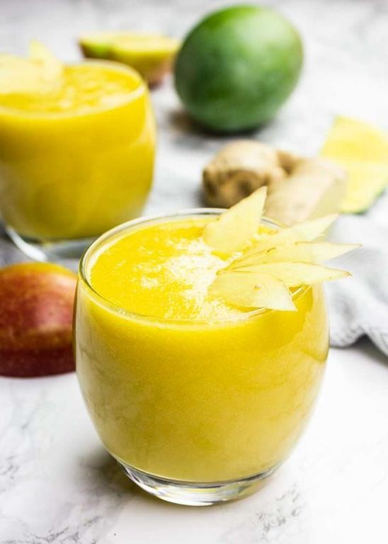 Spicy Mango Ginger Smoothie
