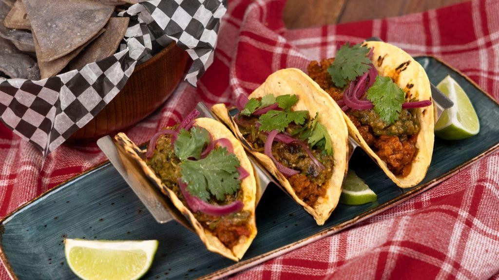 Spicy Mexican Carne Molida Tacos