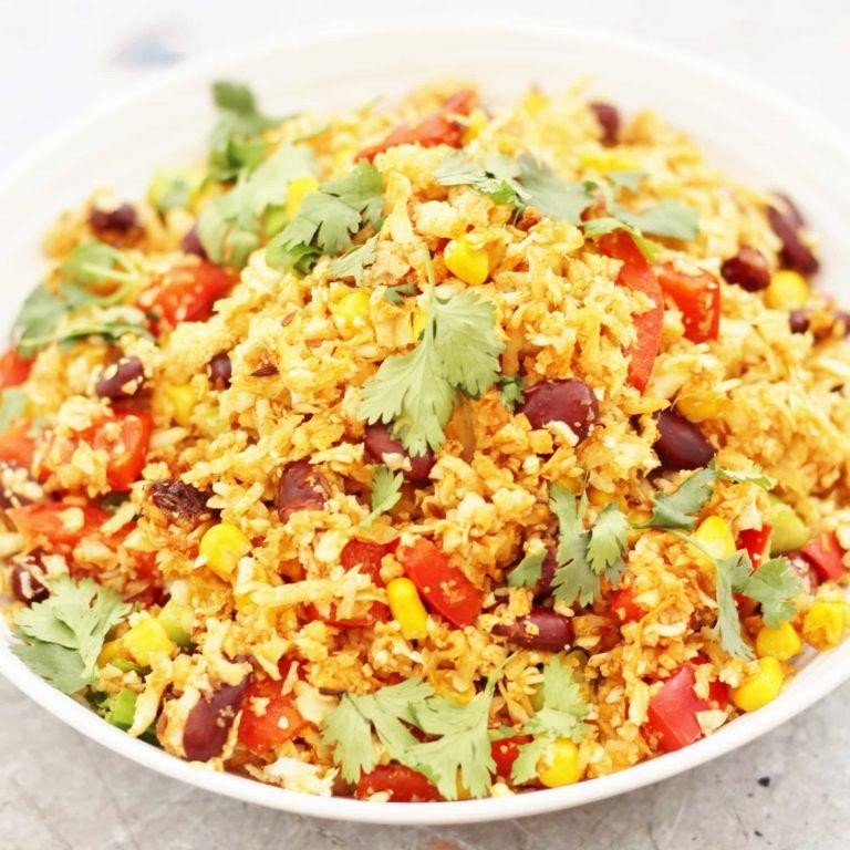 Spicy Mexican Cauliflower Rice