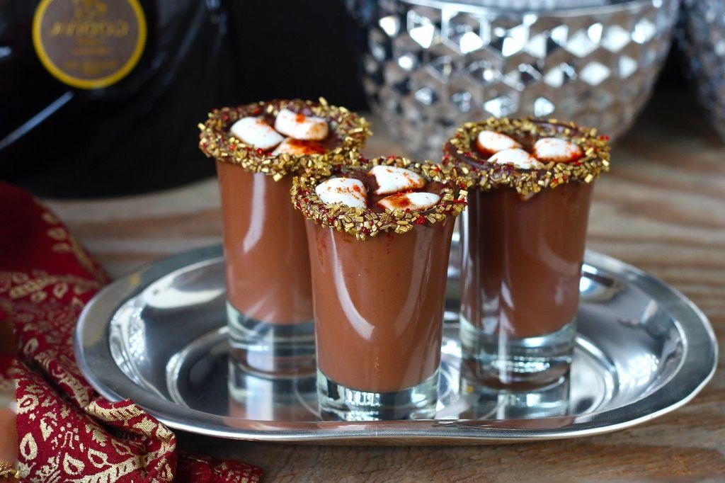 Spicy Mexican Hot Chocolate Shots