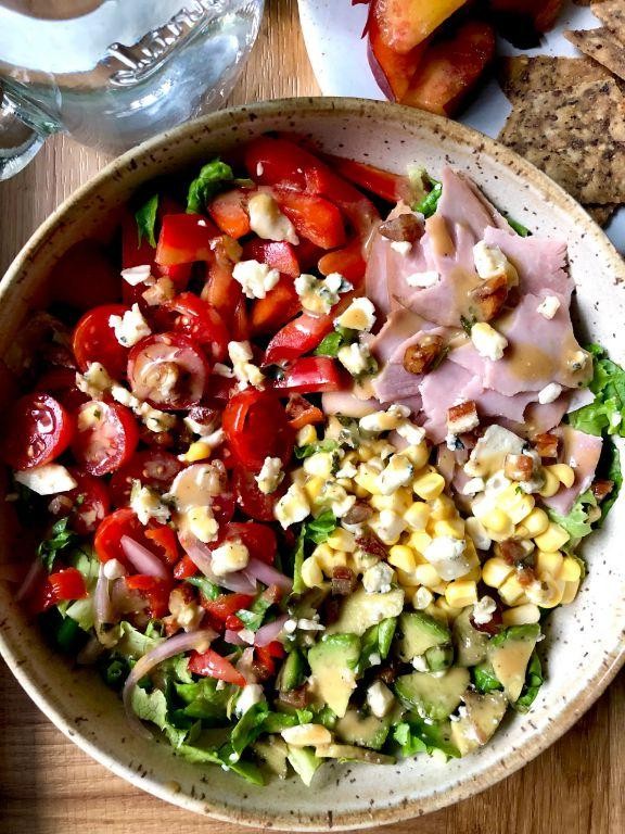 Spicy Mustard Ham Salad