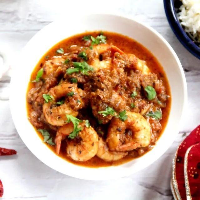 Spicy Shrimp Vindaloo