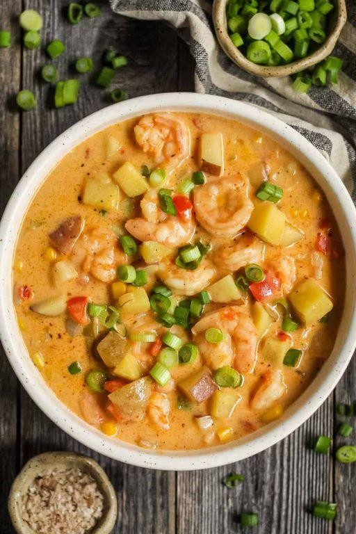 Spicy Shrimp and Corn Stew