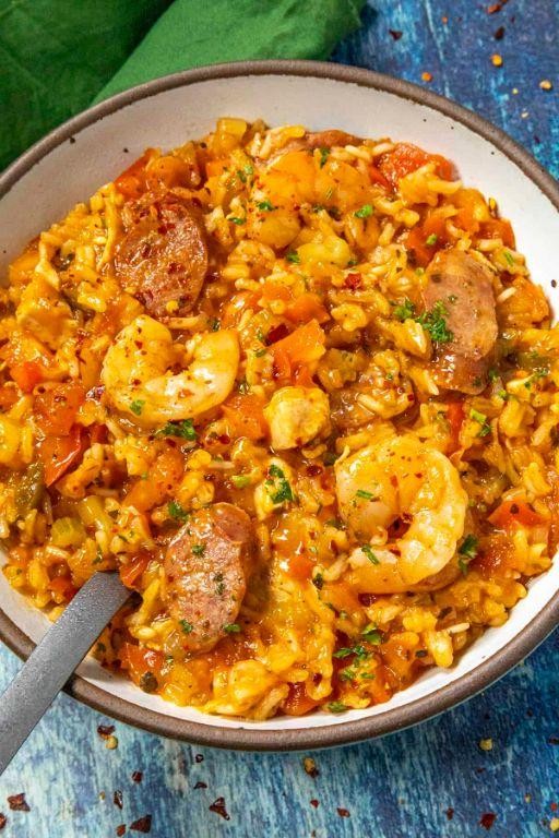 Spicy Sorghum Jambalaya