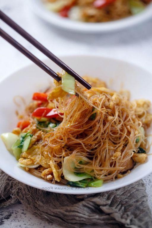 Spicy Szechuan Vegetable Mai Fun