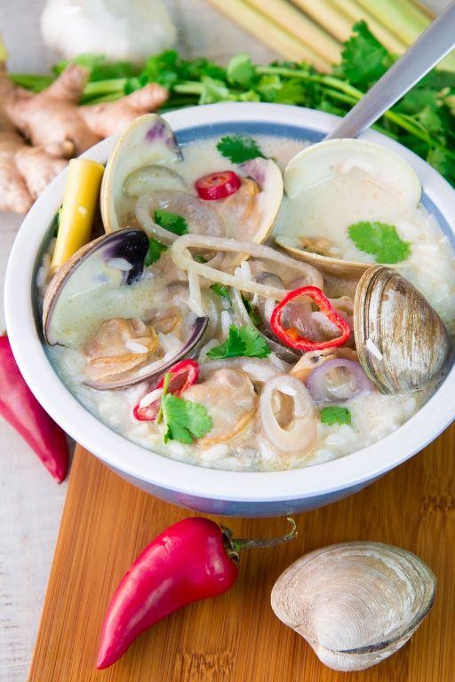 Spicy Thai-Style Clam Chowder