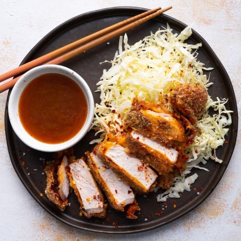 Spicy Tonkatsu Sauce with Chili Flakes