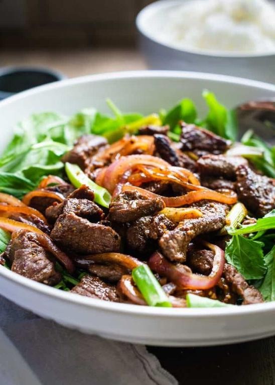 Spicy Vietnamese Beef Stir-Fry