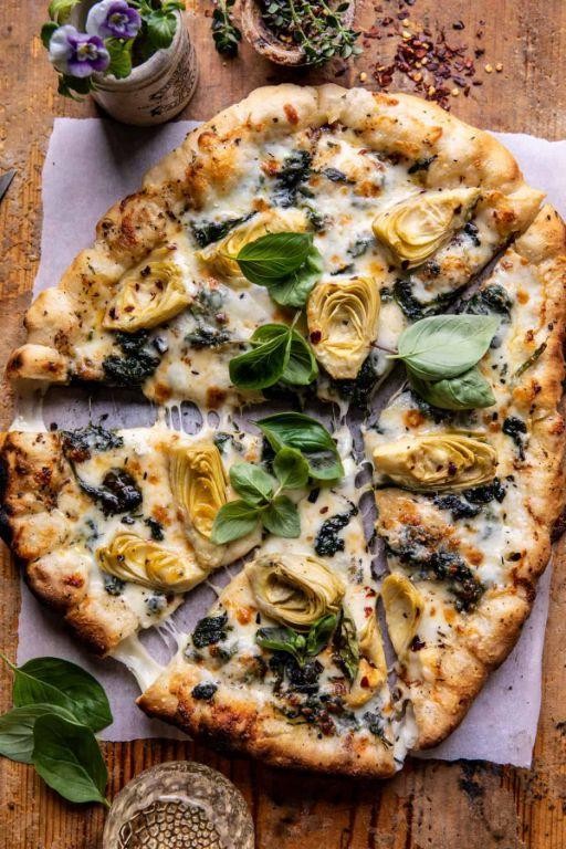 Spinach and Artichoke Pizza Casserole