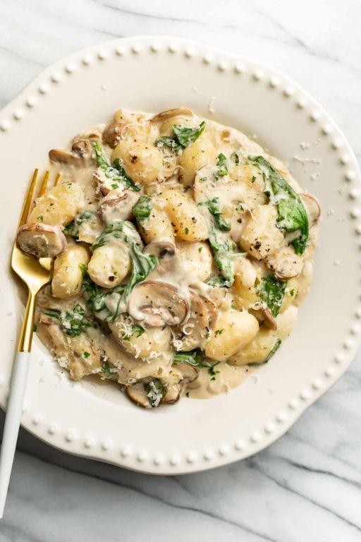 18 Creamy Spinach and Mushroom Delicious Recipes