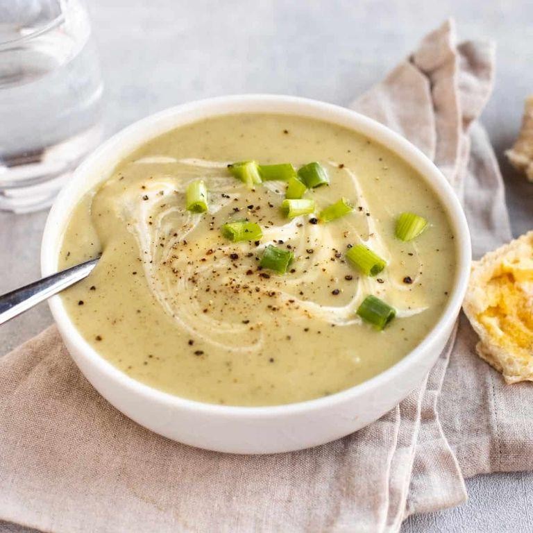 Spring Onion and Potato Soup