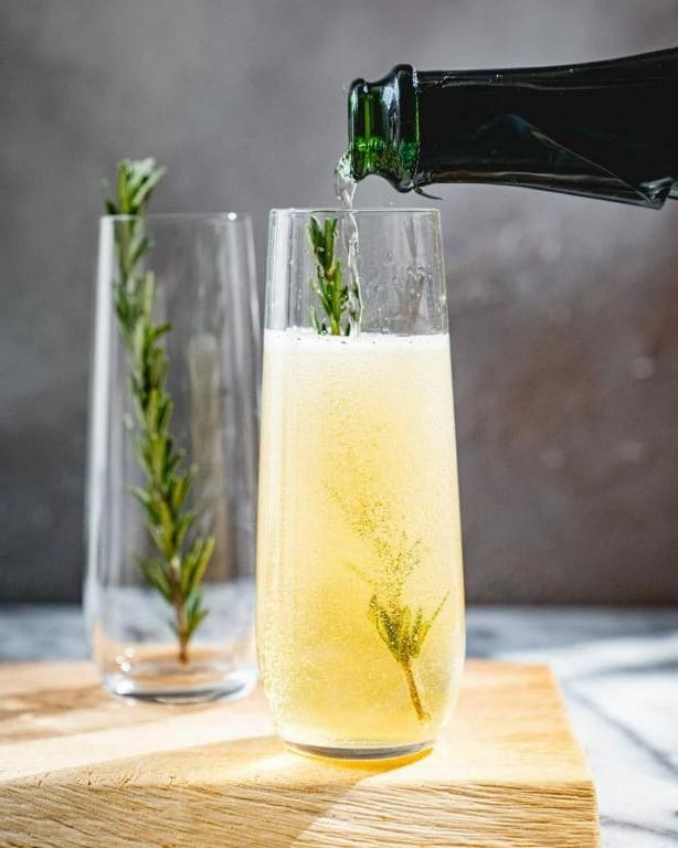 St Germain Champagne Cocktail