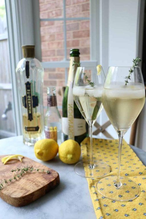 St Germain Prosecco Punch