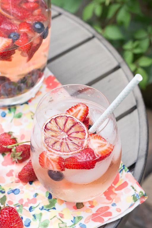 St Germain Rosé Sangria