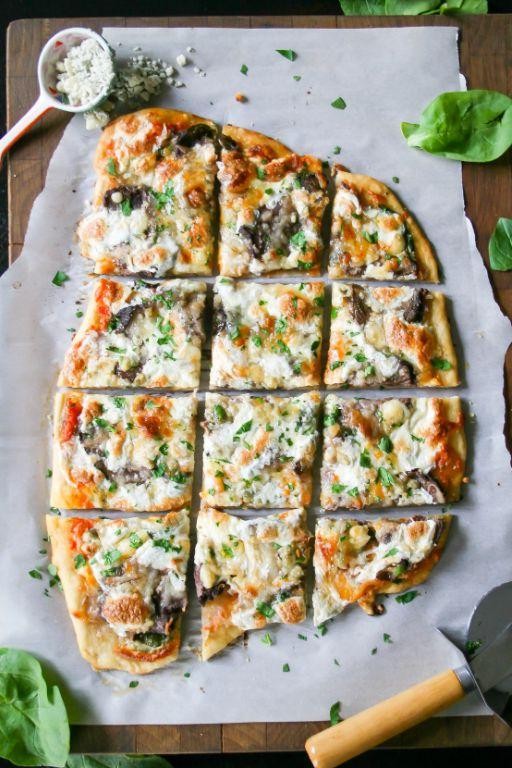 Steak and Blue Cheese Flatbread
