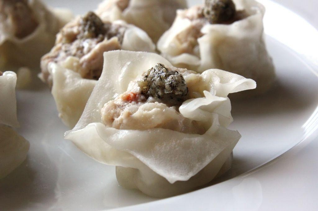 Steamed Xiu Mai with Black Truffle
