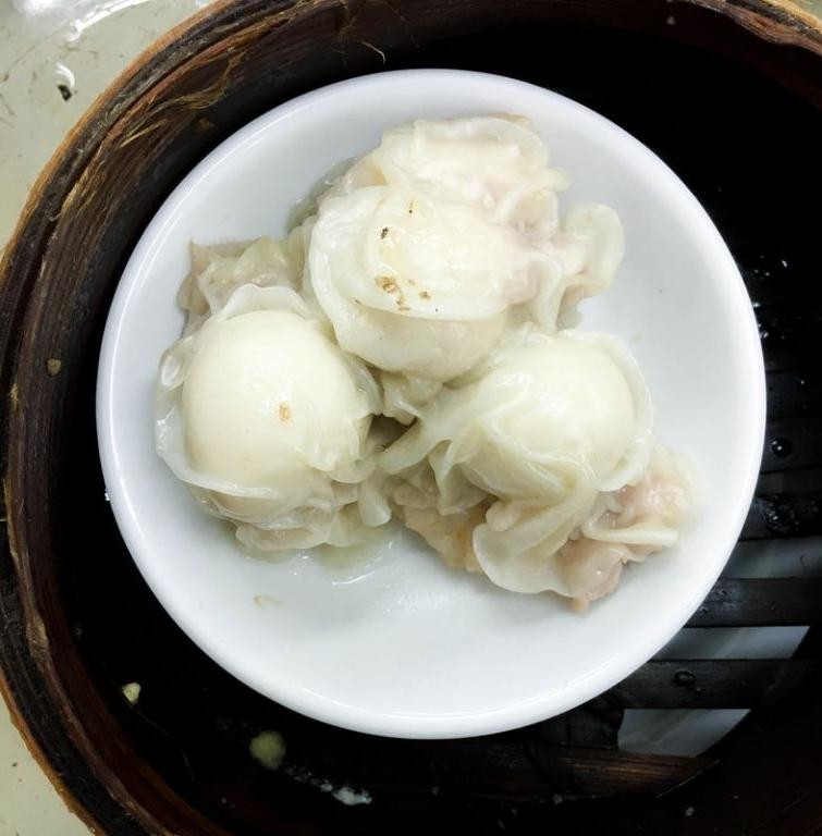 Steamed Xiu Mai with Quail Eggs