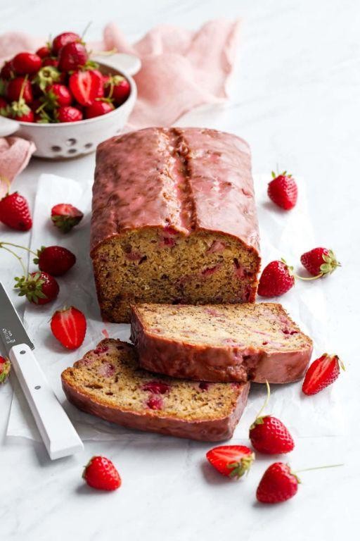 Strawberry Banana Bread