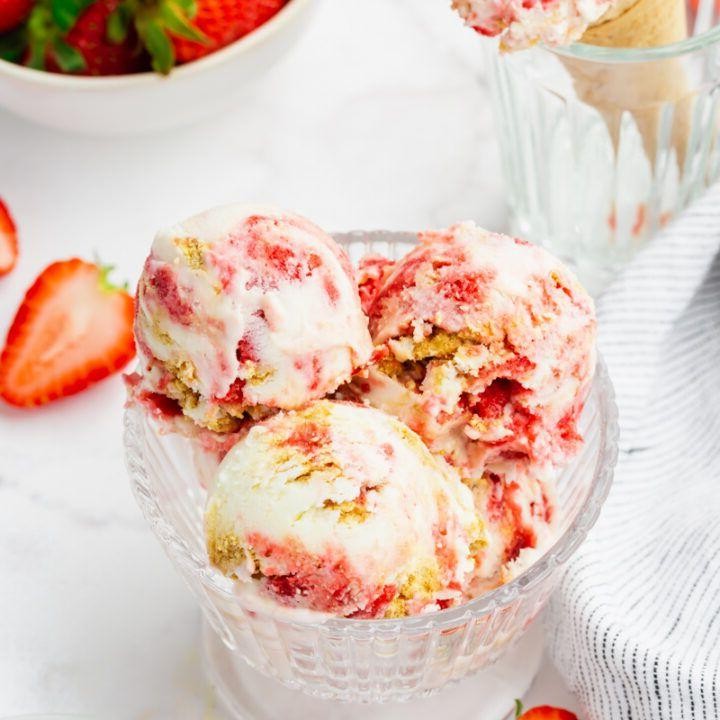 Strawberry Cheesecake Ice Cream