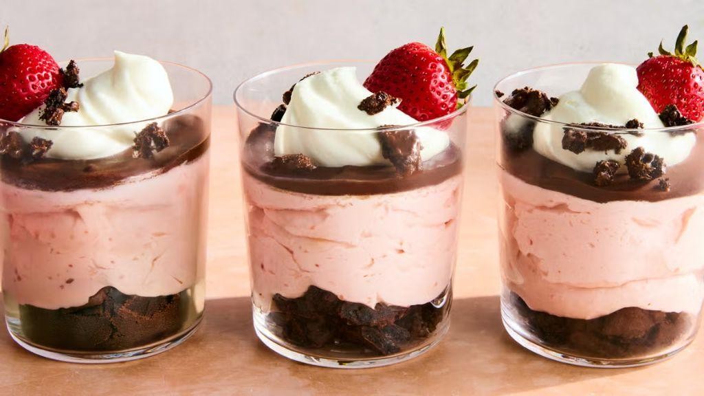 Strawberry Chocolate Mousse