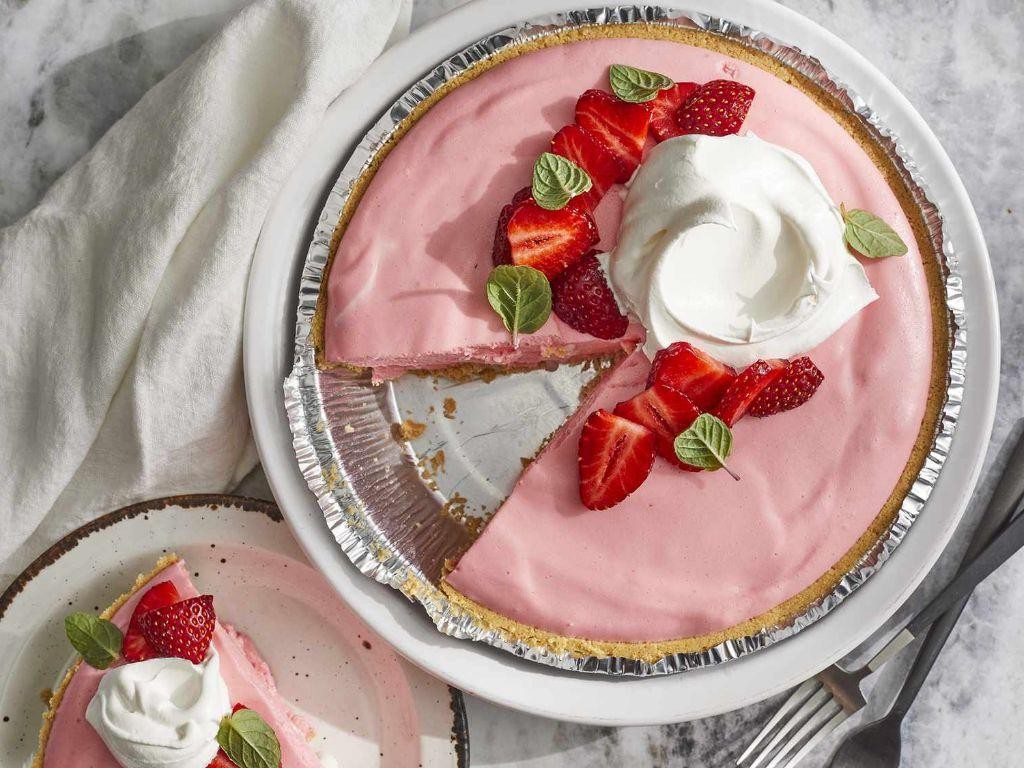 Strawberry Jello Cheesecake