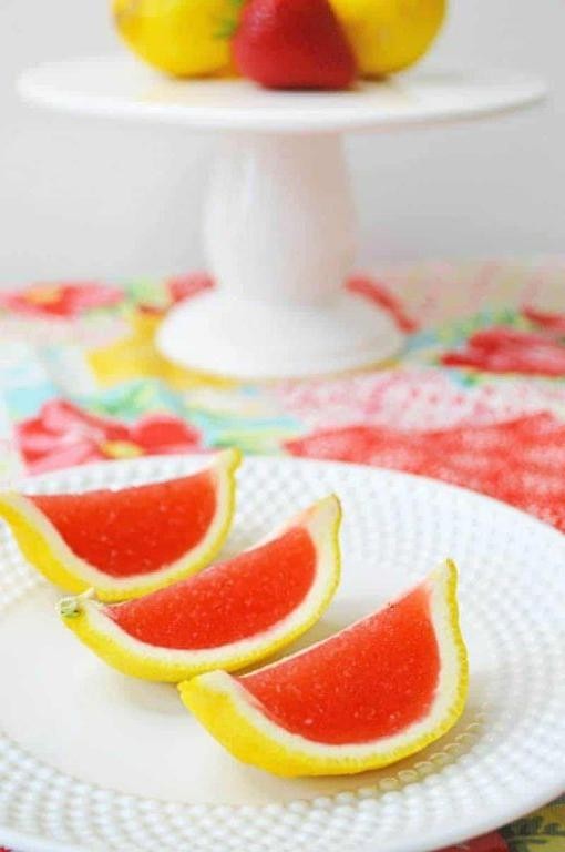 Strawberry Lemonade Jello Shots