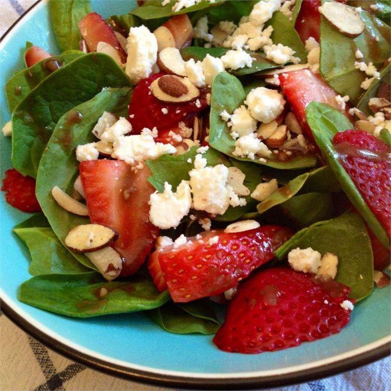 Strawberry Salad with Balsamic Glaze