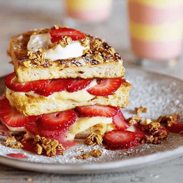 Strawberry Shortcake French Toast