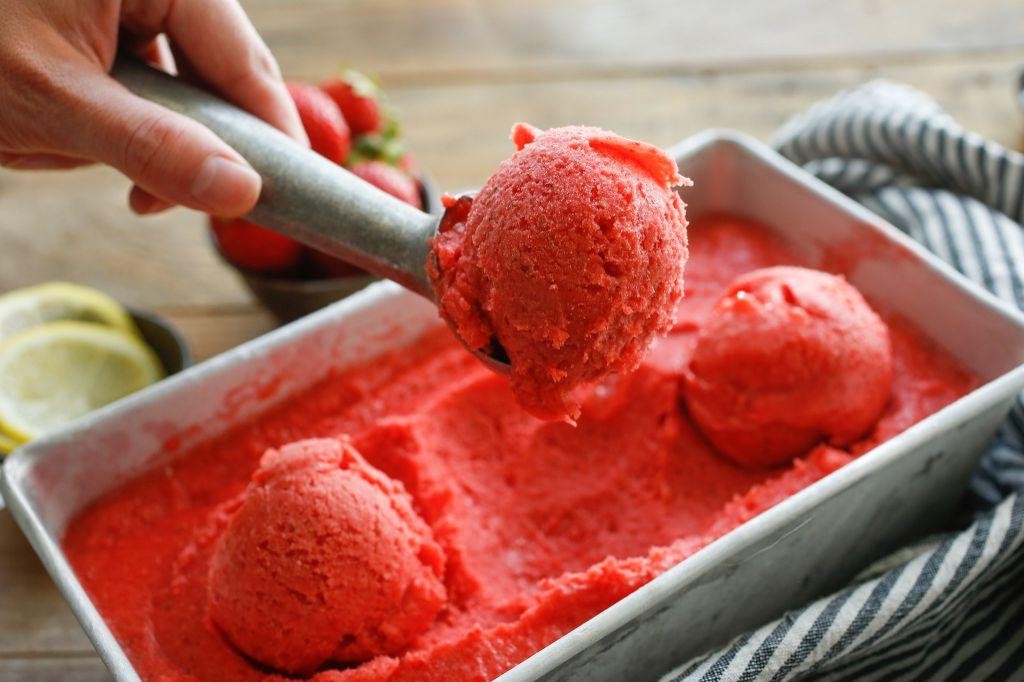 Strawberry Sorbet