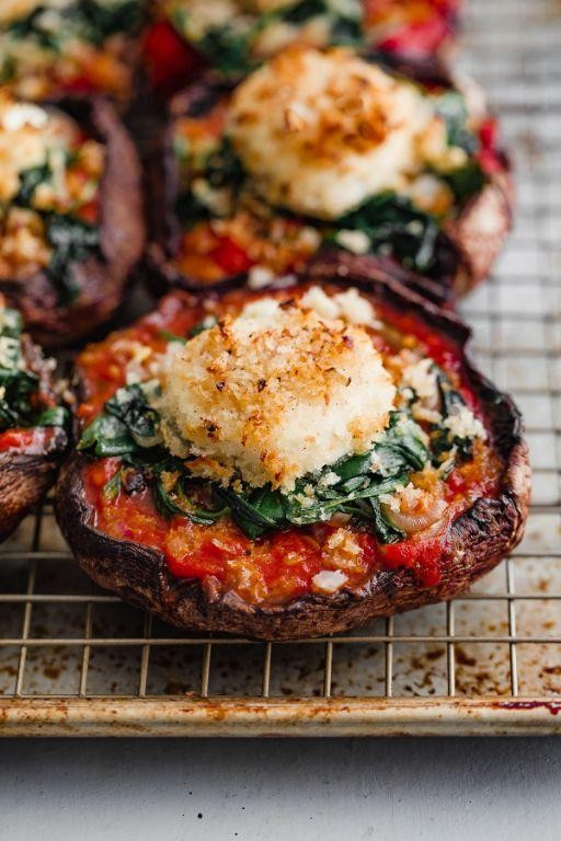 Stuffed Portobello Mushrooms