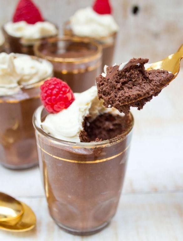 Sugar-Free Allulose Chocolate Mousse